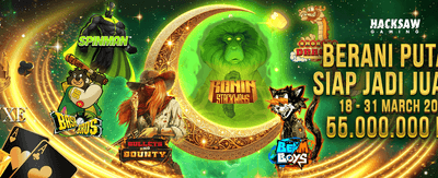 Bonus New Member 100% banner